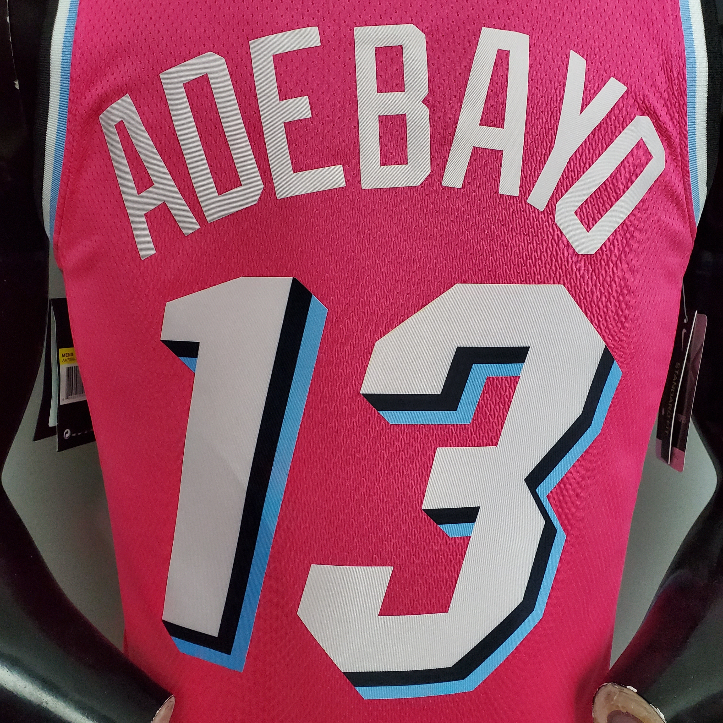 Bam Adebayo Miami Heat Swingman Jersey Red