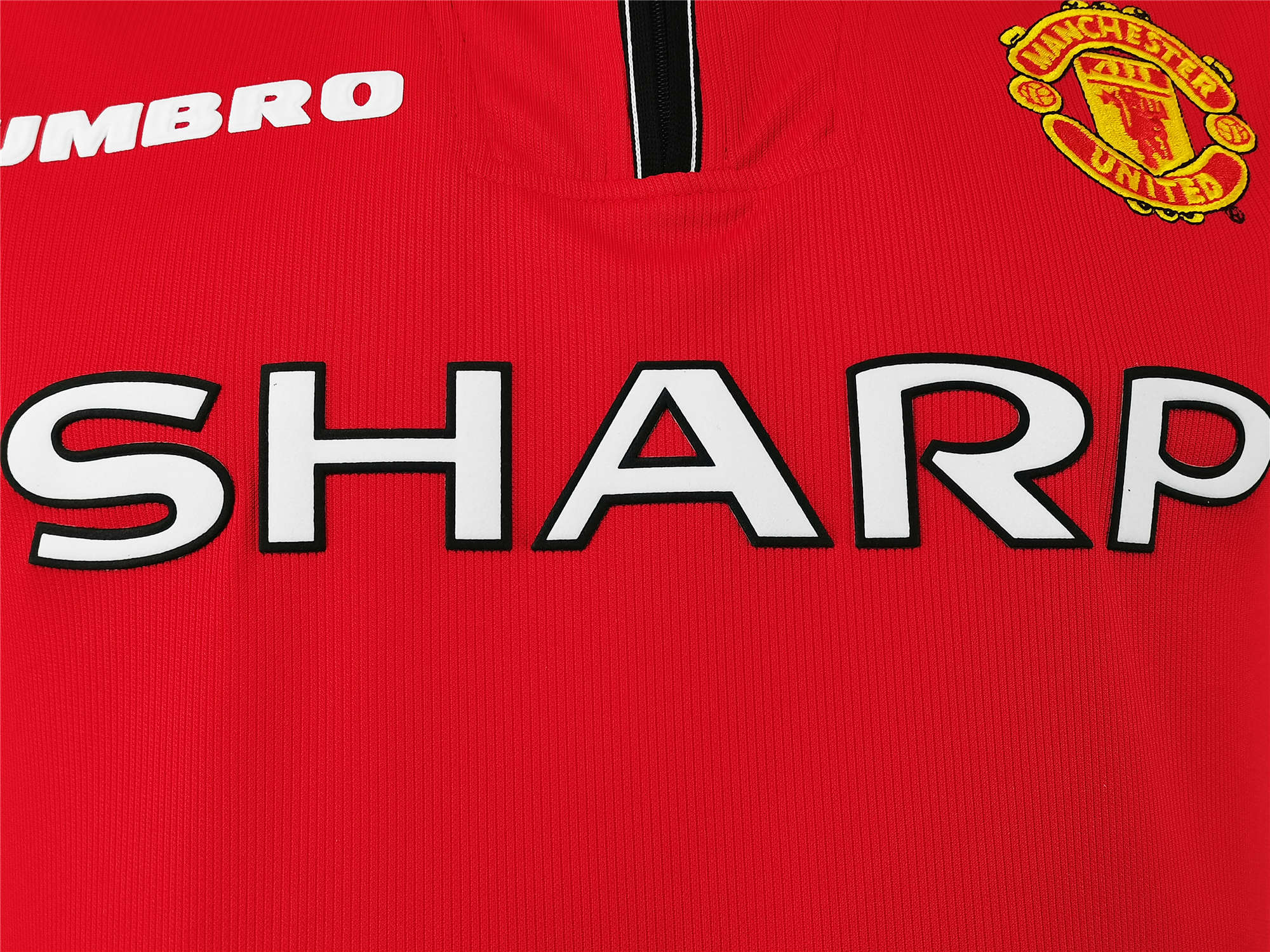 Manchester United Home Long Sleeve Retro Jersey 98/99