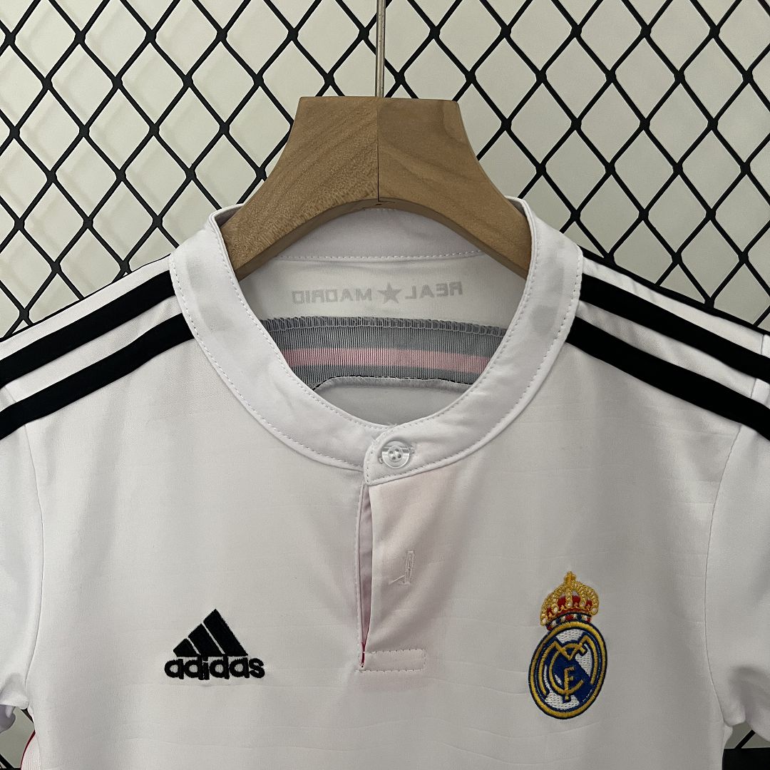 Real Madrid 14-15 Kids Retro Home Kit Cheap Jersey