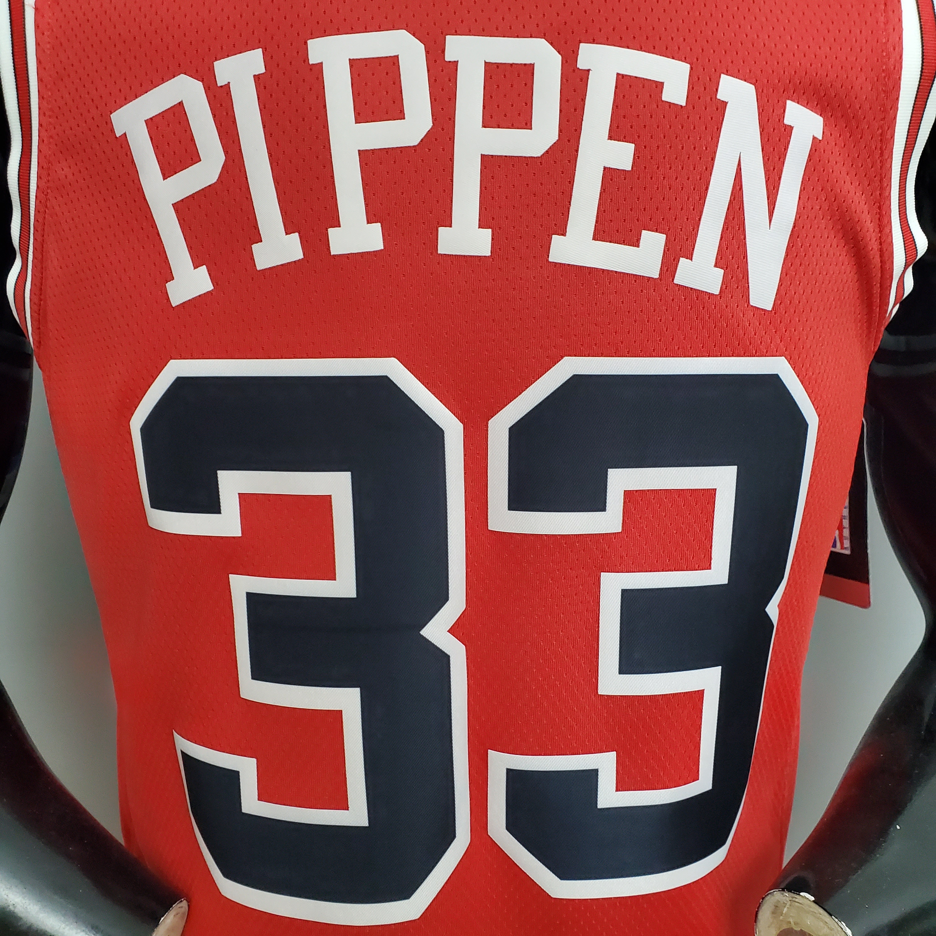 Scottie Pippen Chicago Bulls Swingman Jersey Red