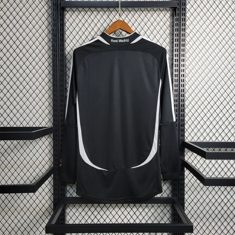 06-07 Real Madrid Away Retro Jersey Long Sleeve