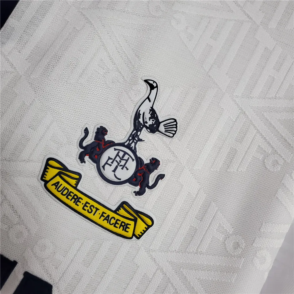 Tottenham Hotspur Retro Soccer Jersey Home Replica 1991/93