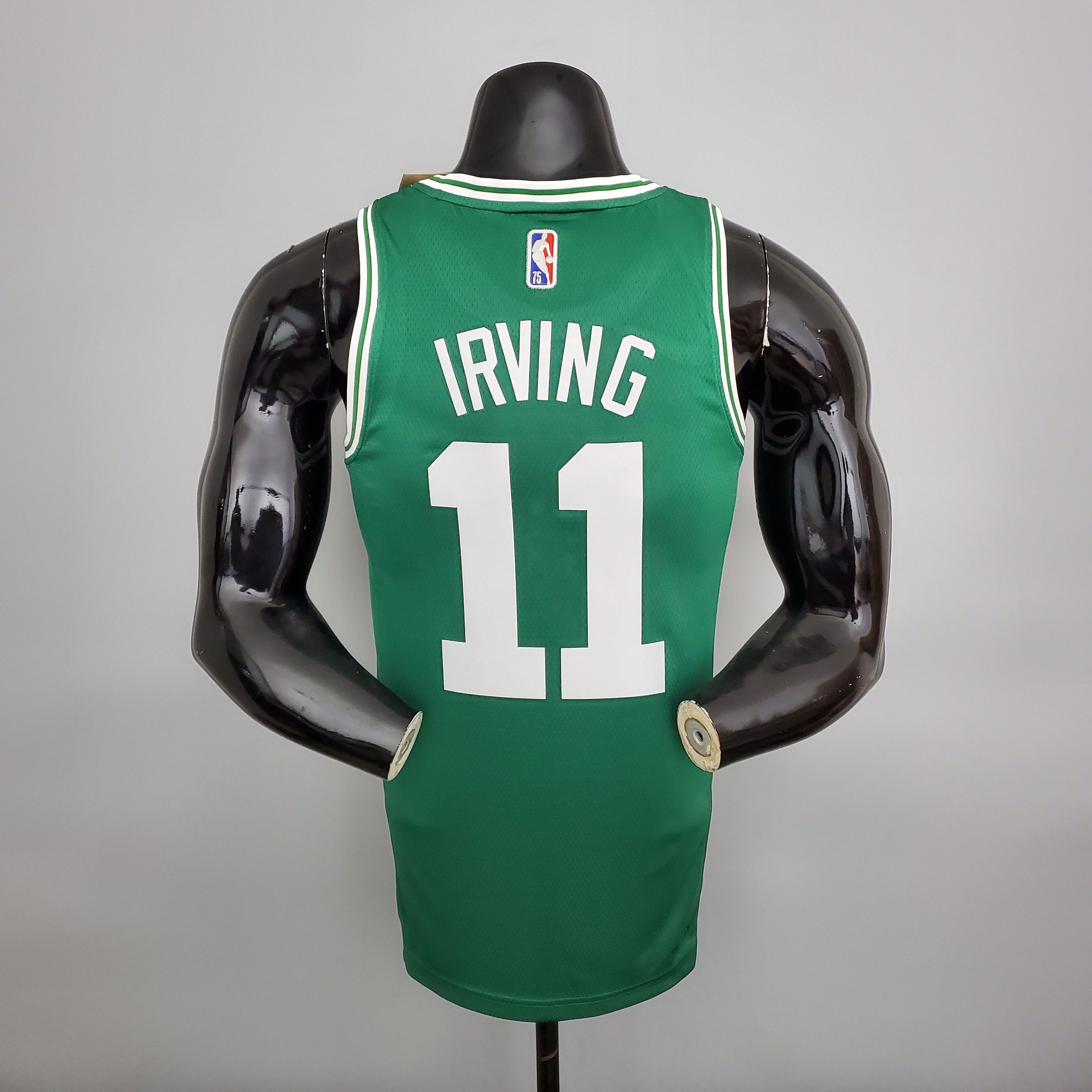 Kyrie Irving Boston Celtics 75th Anniversary Swingman Jersey Green
