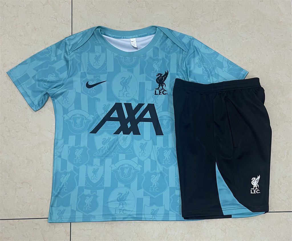 Liverpool Training Short sleeve Suit 24/25