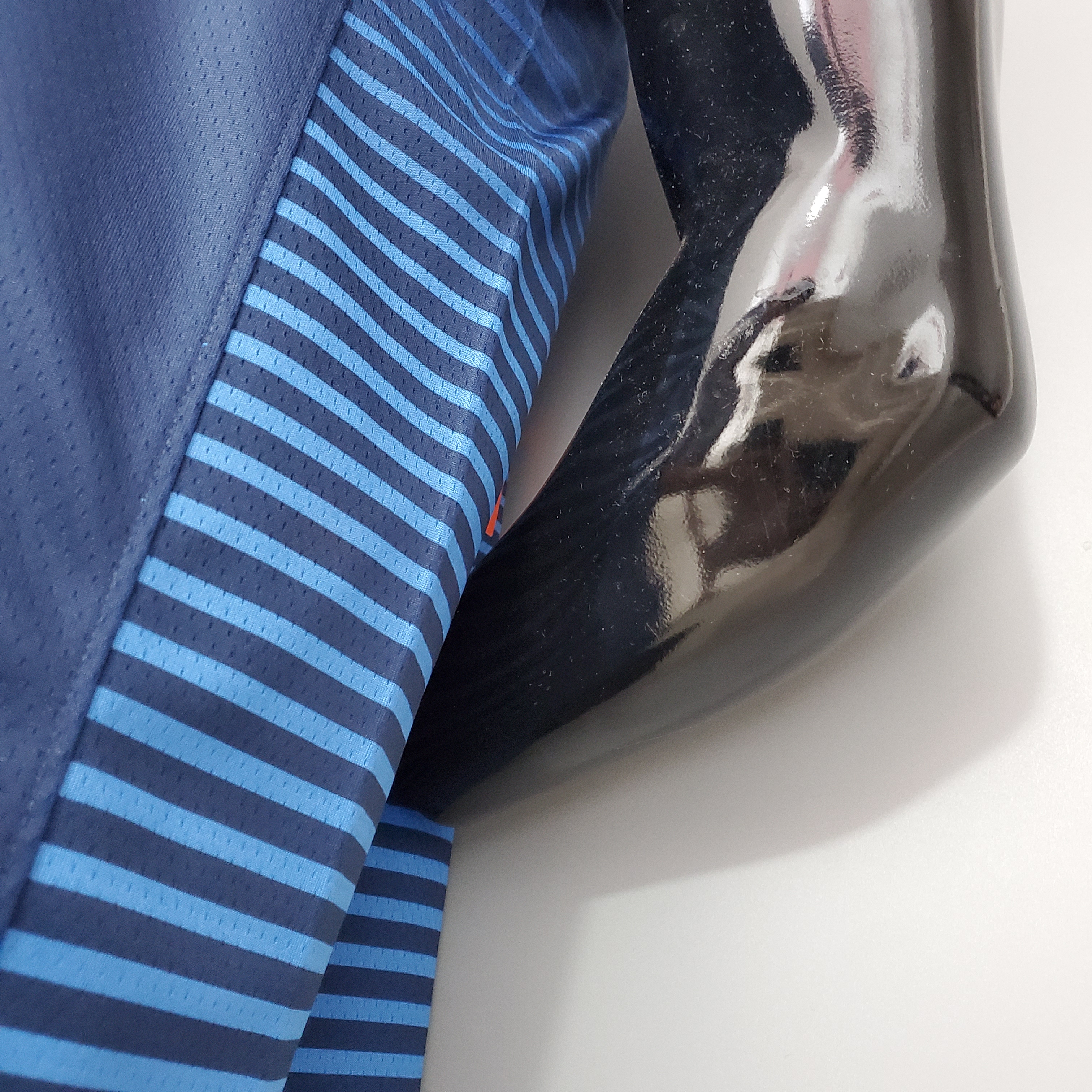 Carmelo Anthony Oklahoma City Thunder Swingman Jersey Blue Stripes