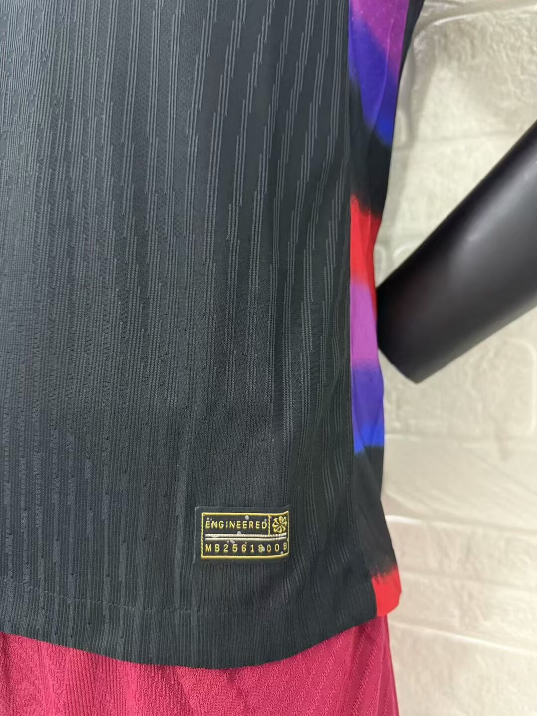 England Women's Team Euro 2025 Away Player Version Man Jersey