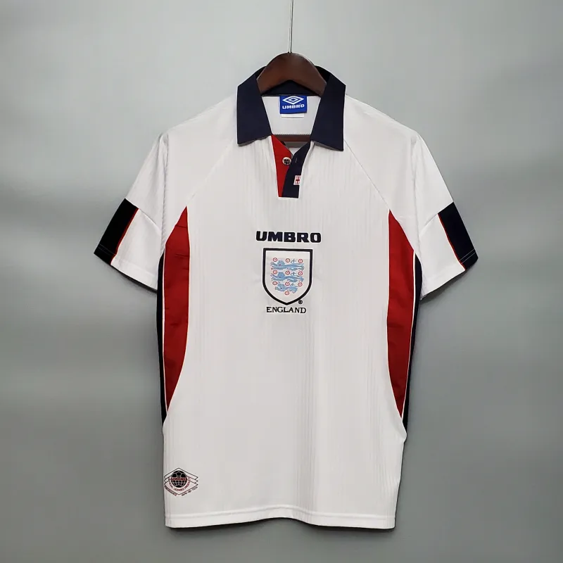 1998 England World Cup Home Retro Jersey