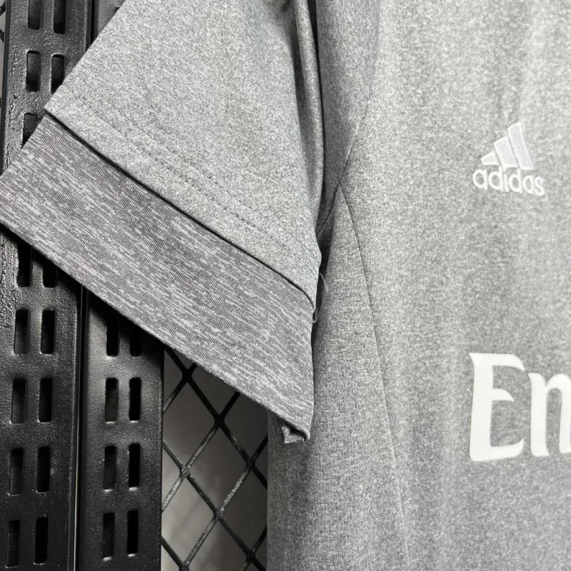 2015-16 Real Madrid Away Retro Jersey Grey