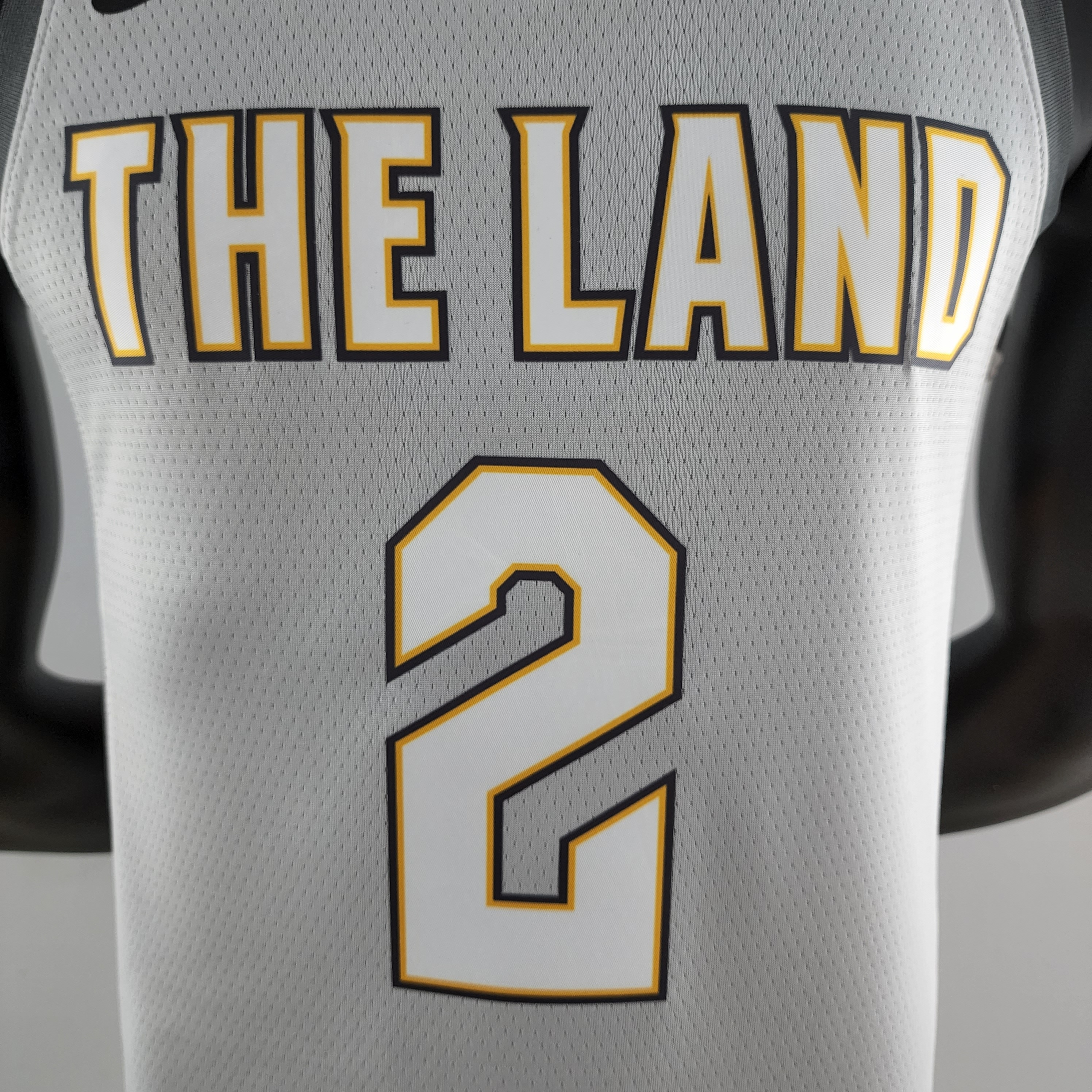 Kyrie Irving Cleveland Cavaliers Grey Swingman Jersey 2018