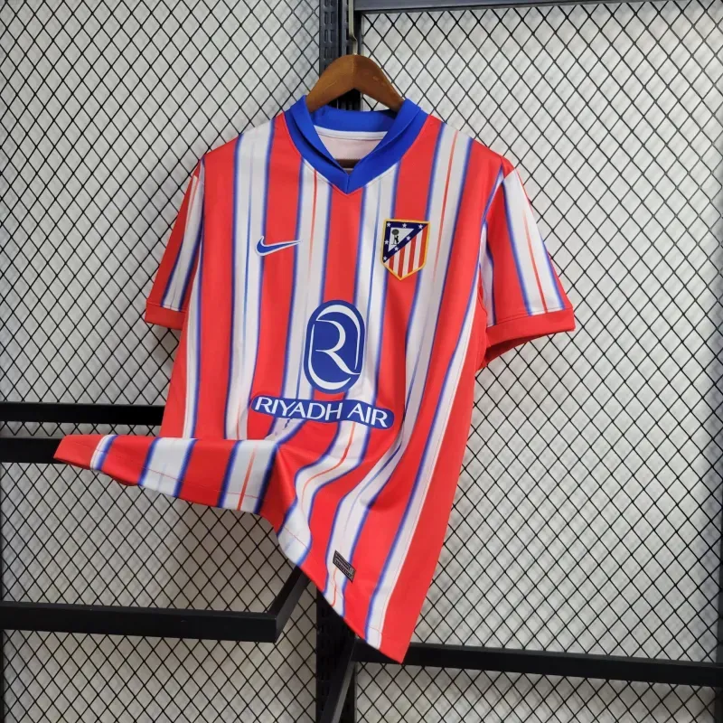 24-25 Atletico Madrid Home Soccer Jersey