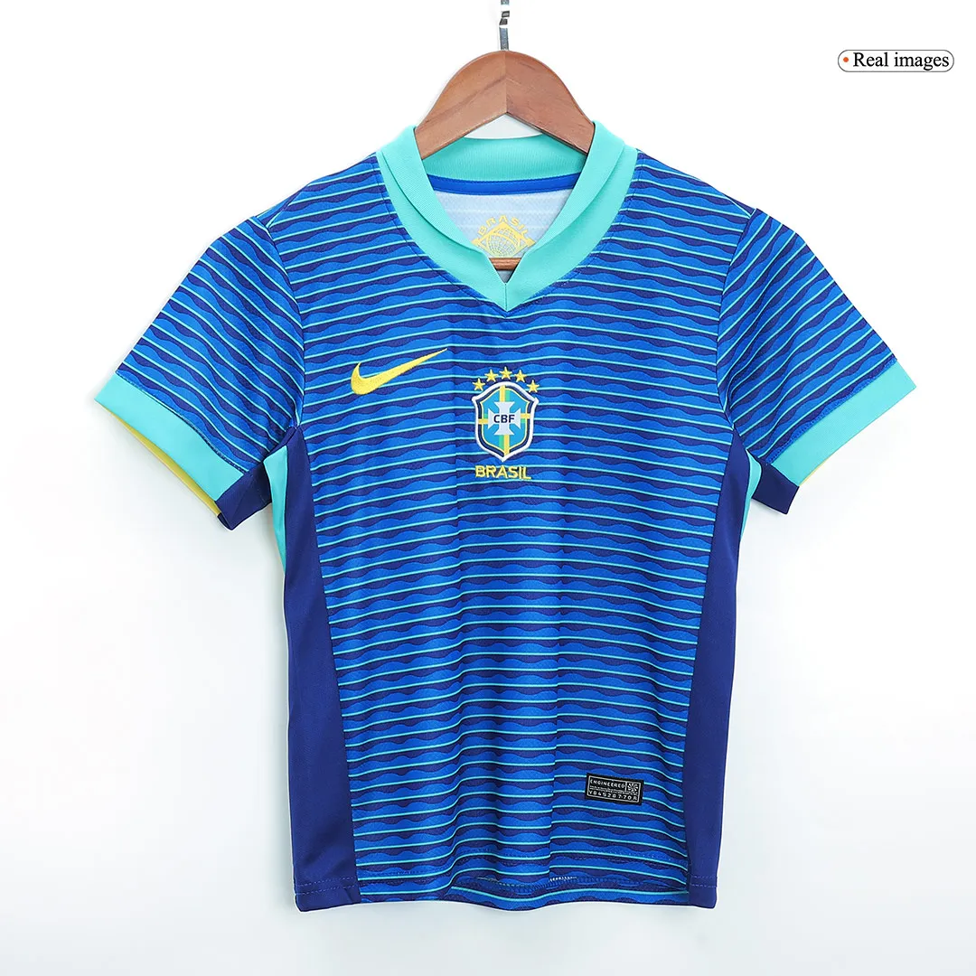 Brazil Away Kit (Jersey+Shorts) Copa America 2024