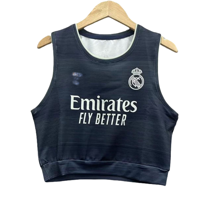 Real Madrid 2025-26 women's trendy football vest（Multiple styles）-Non customized