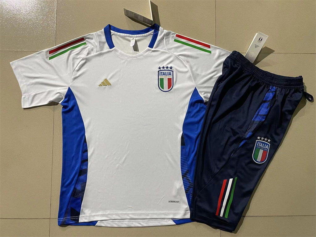 Italy Training Short sleeve Suit 24/25