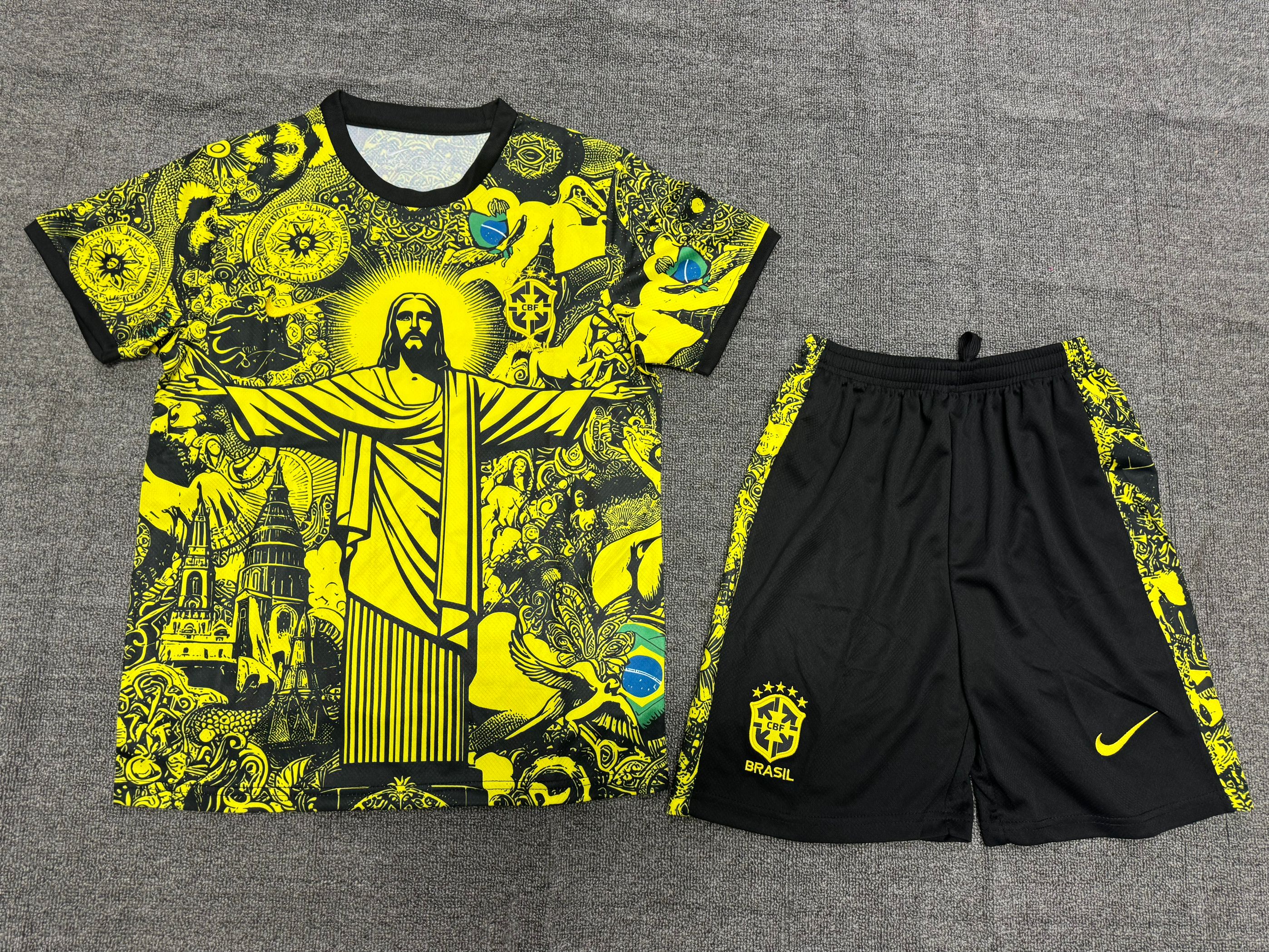 Brazil Yellow Special Edition Kids Suit