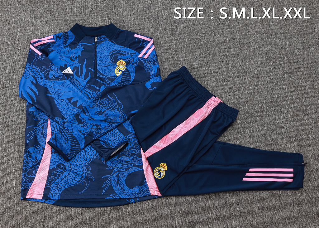 Real Madrid Training Jersey Suit 24/25