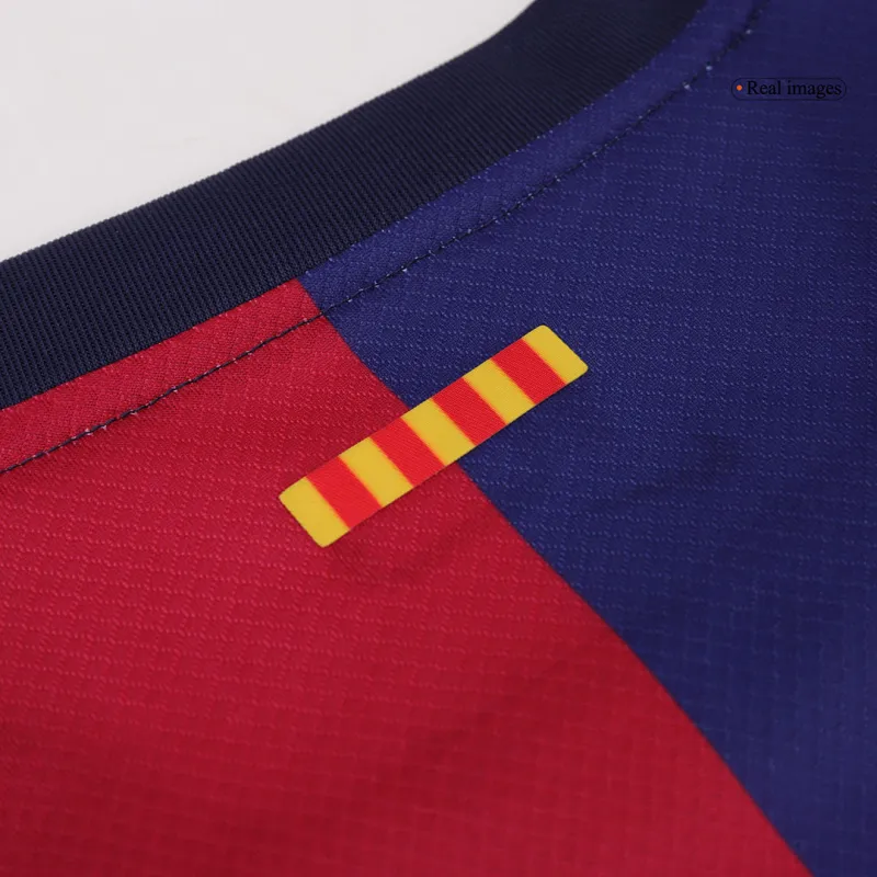 24-25 Barcelona Home Long Sleeve Jersey