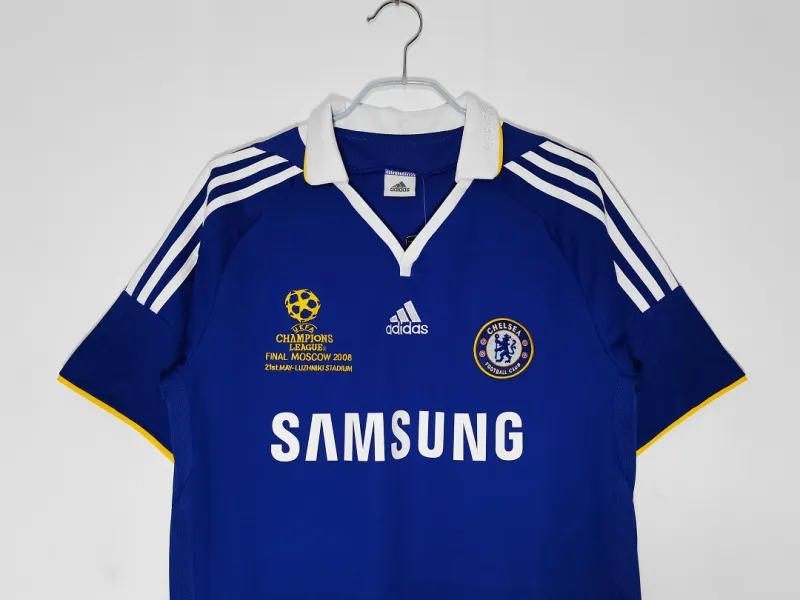 Chelsea UCL Final 2008 Home Retro Jersey