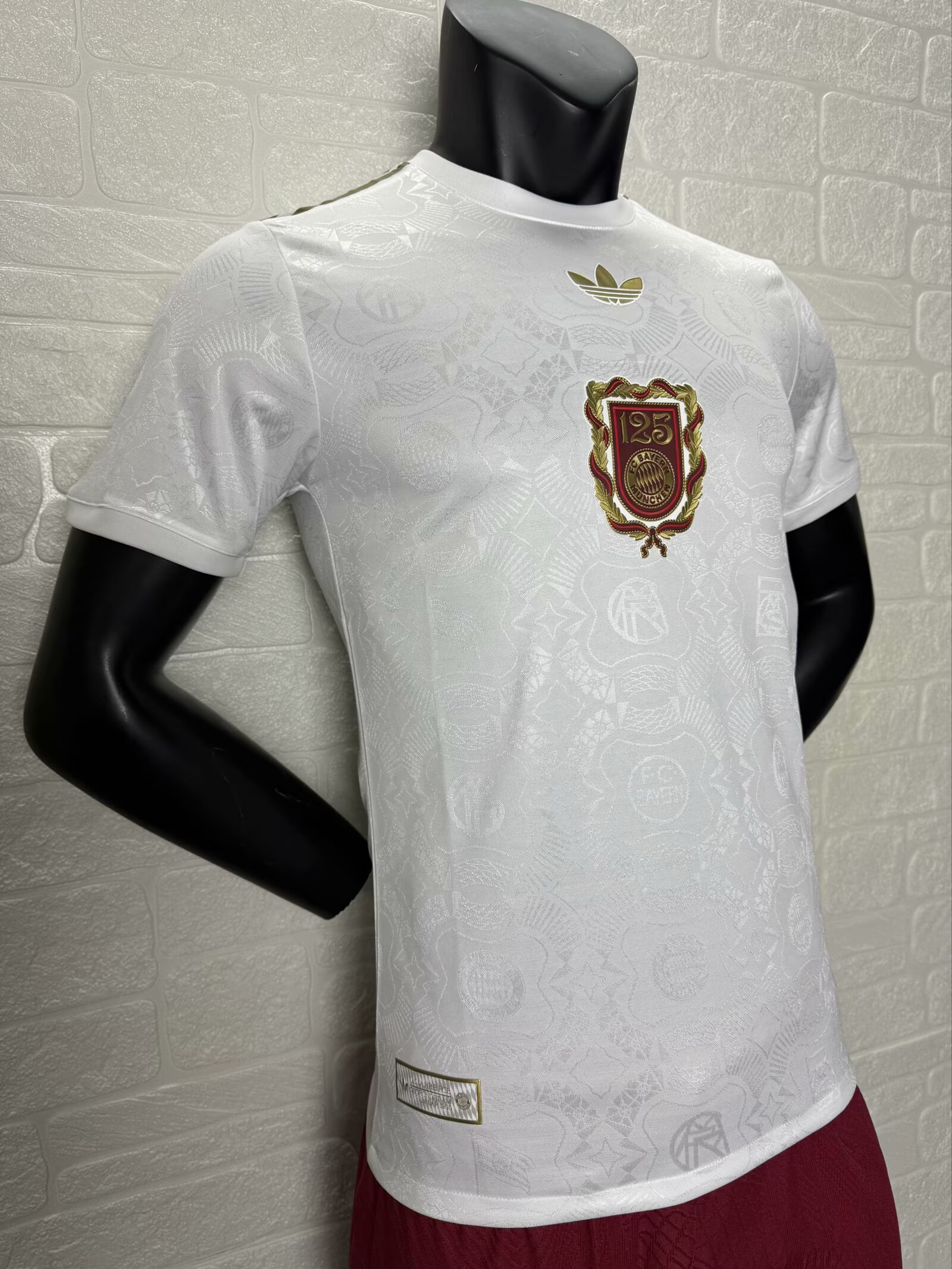 Bayern Munich 125th Anniversary Player Jersey 25/26 White