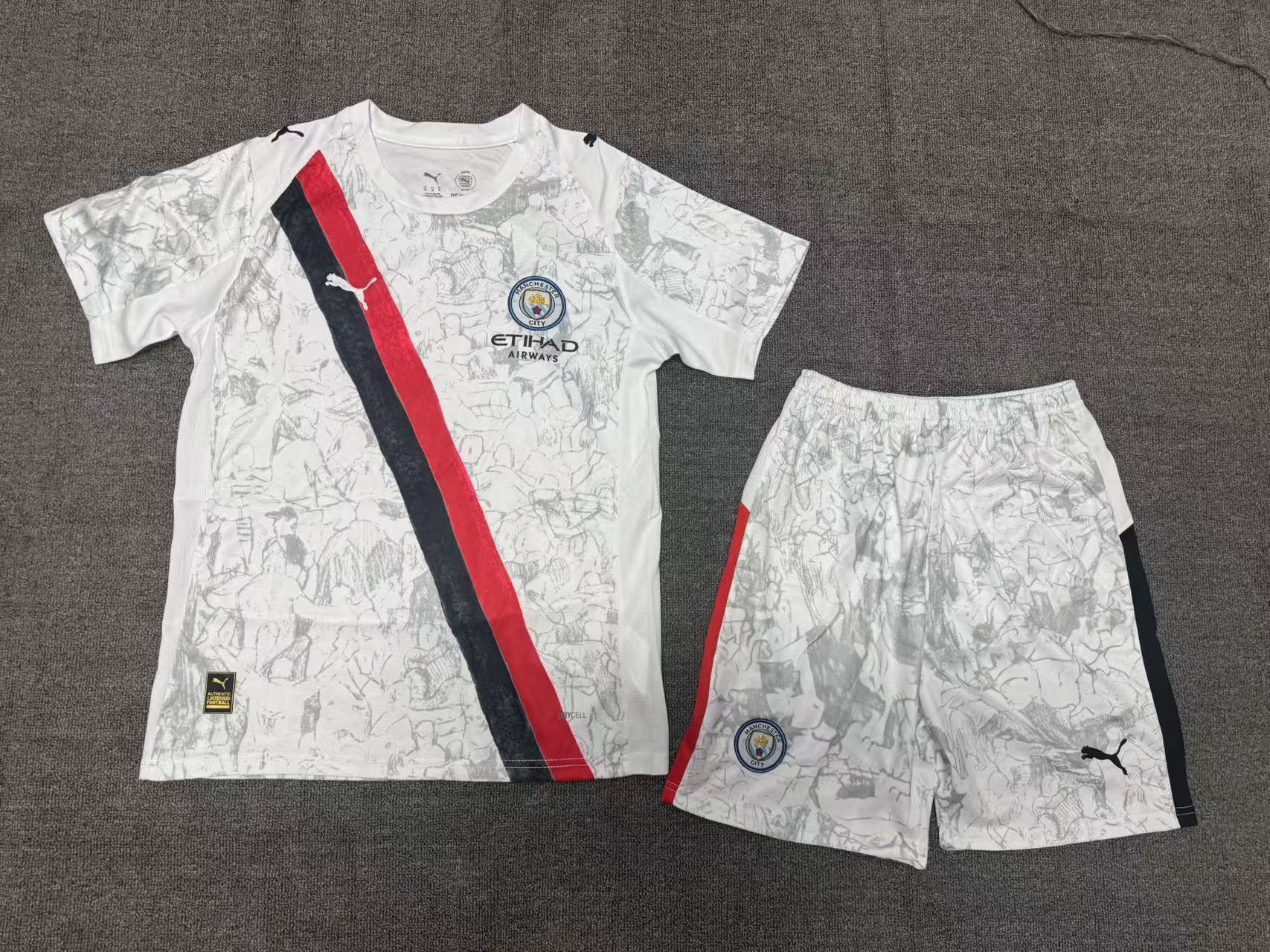 Manchester City KidSuper Away Kids Suit 25/26