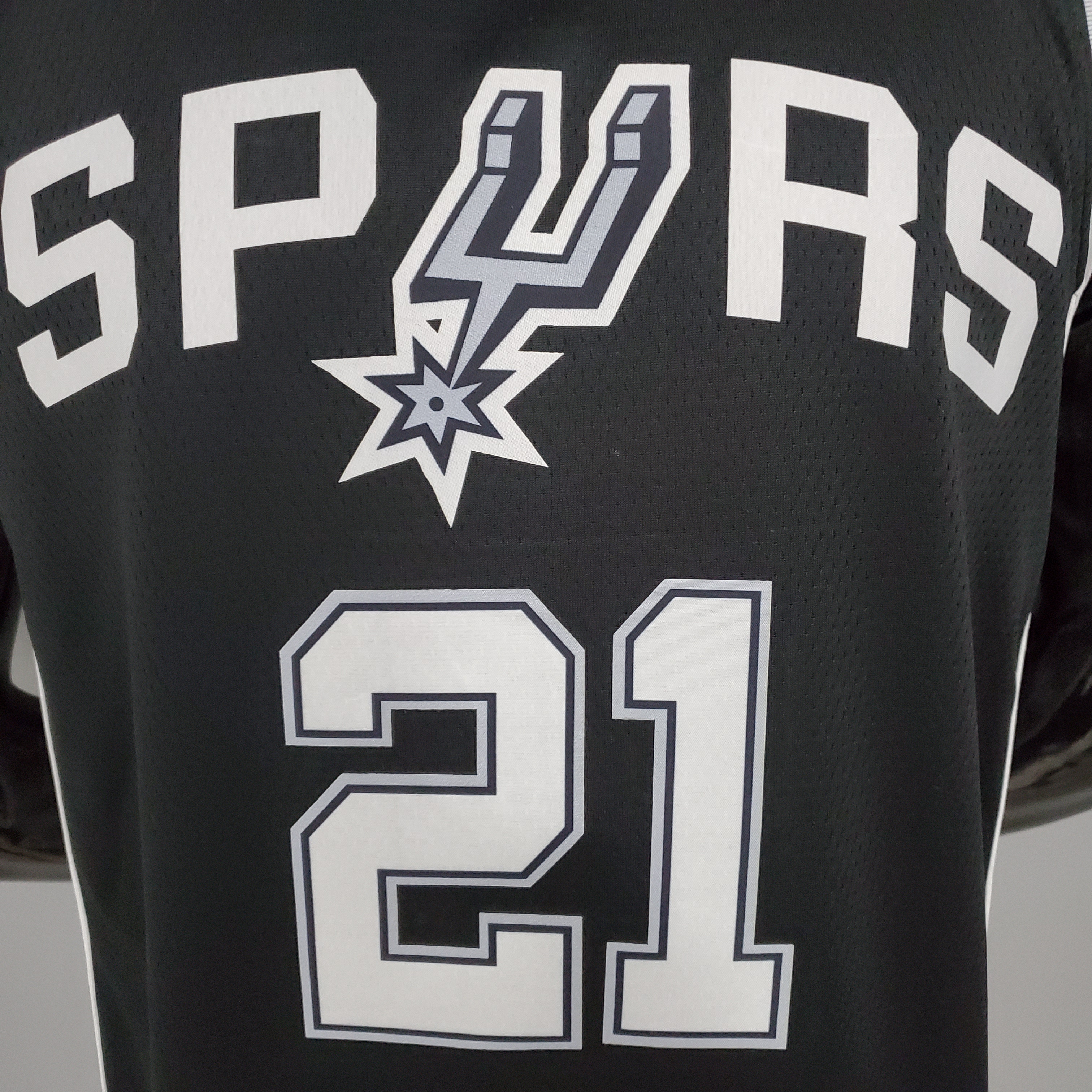 Tim Duncan San Antonio Spurs Swingman Jersey Black