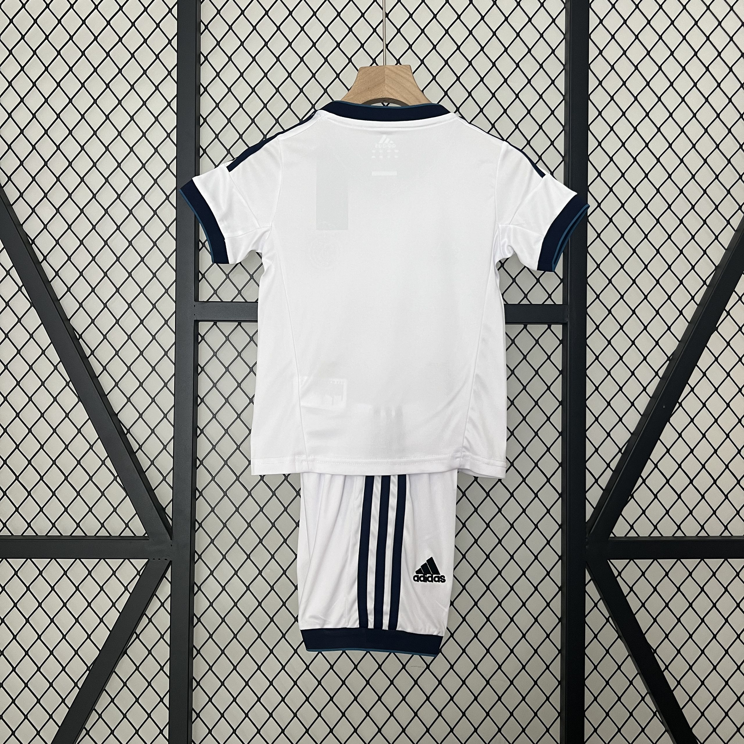 Real Madrid 12-13 Home Retro Kid Kits White Jersey