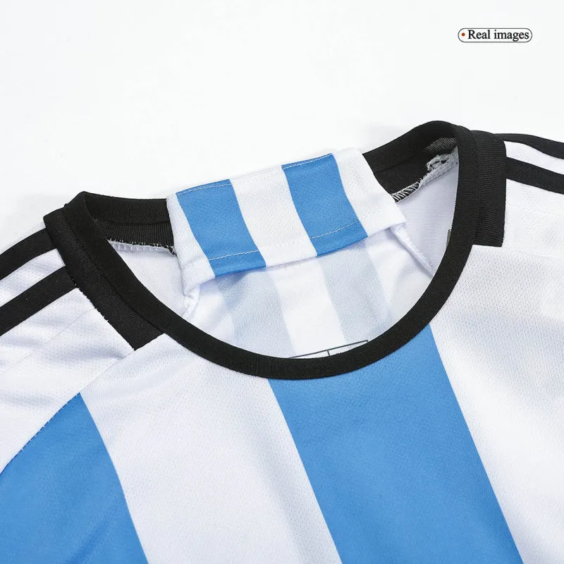 2022 Argentina World Cup Champion Edition 3 stars Home Jersey