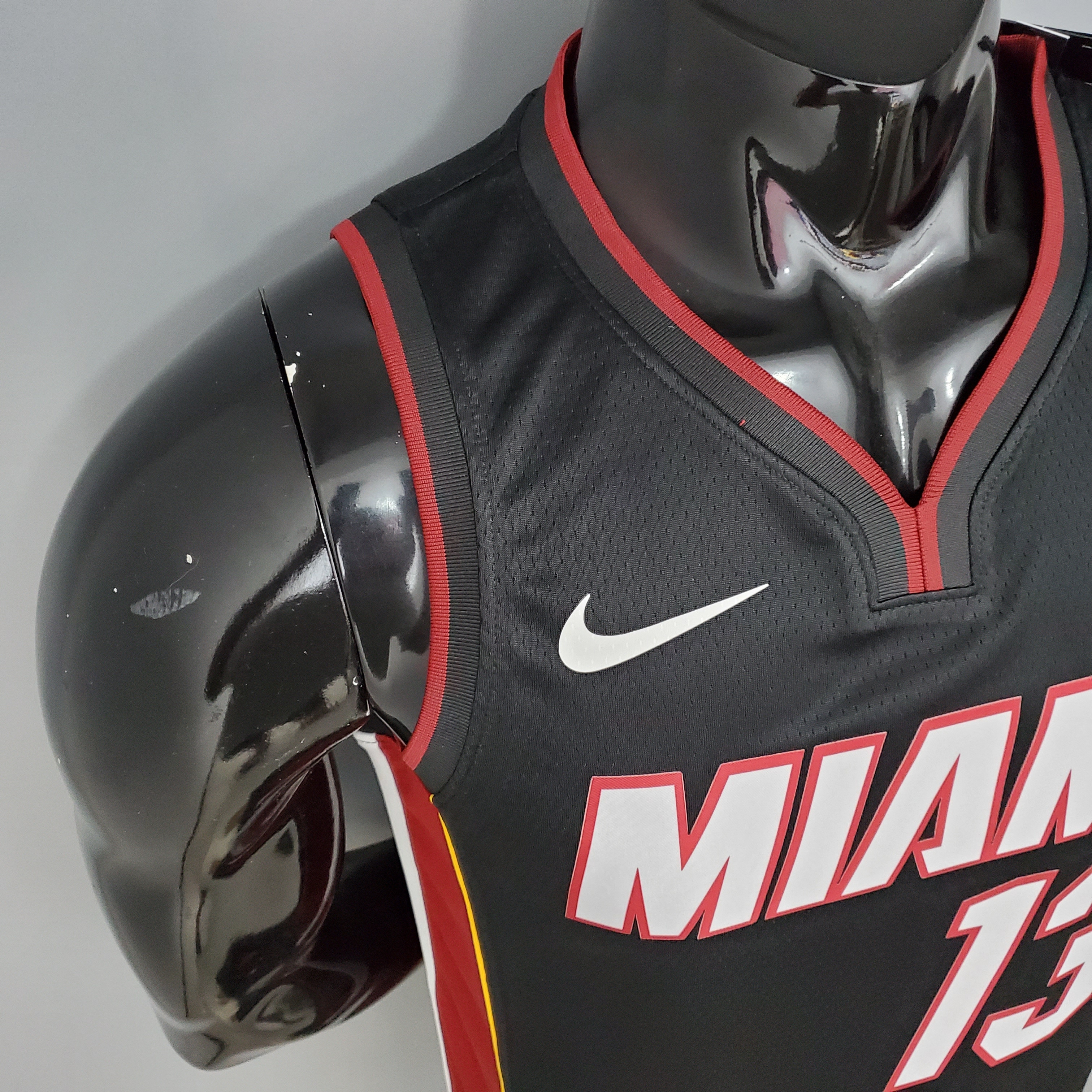 Bam Adebayo Miami Heat Swingman Jersey Black