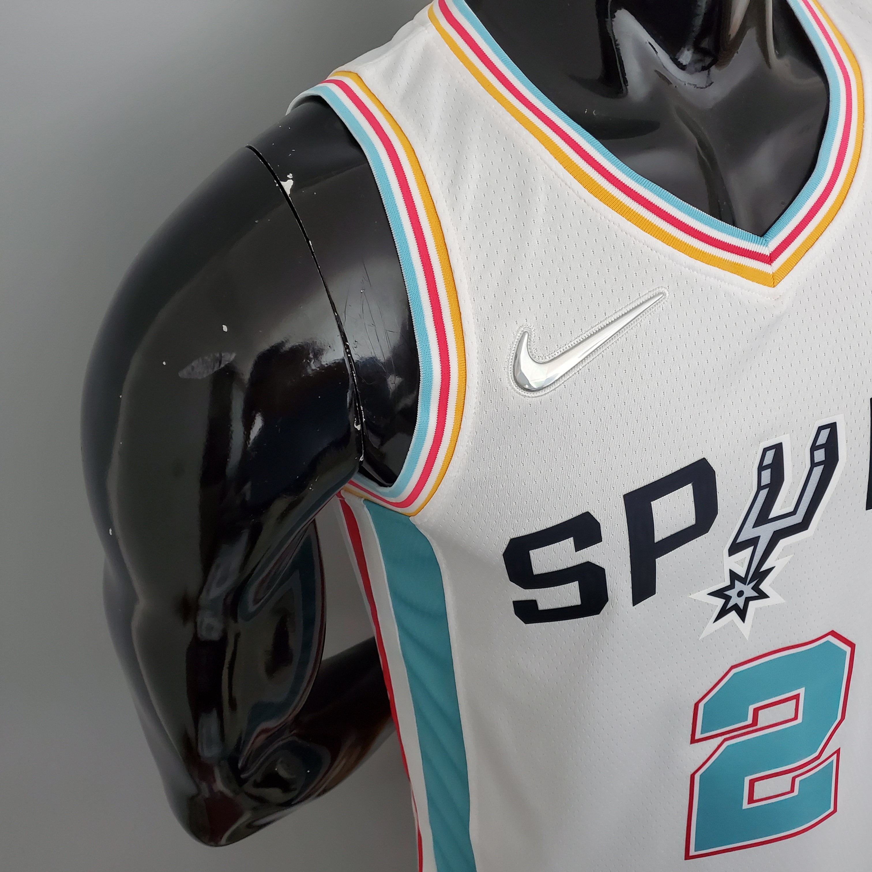 Kawhi Leonard San Antonio Spurs 2022 City Edition Swingman Jersey White