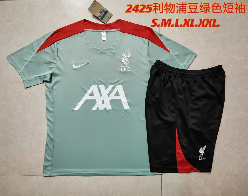 Liverpool Training Short sleeve Suit 24/25