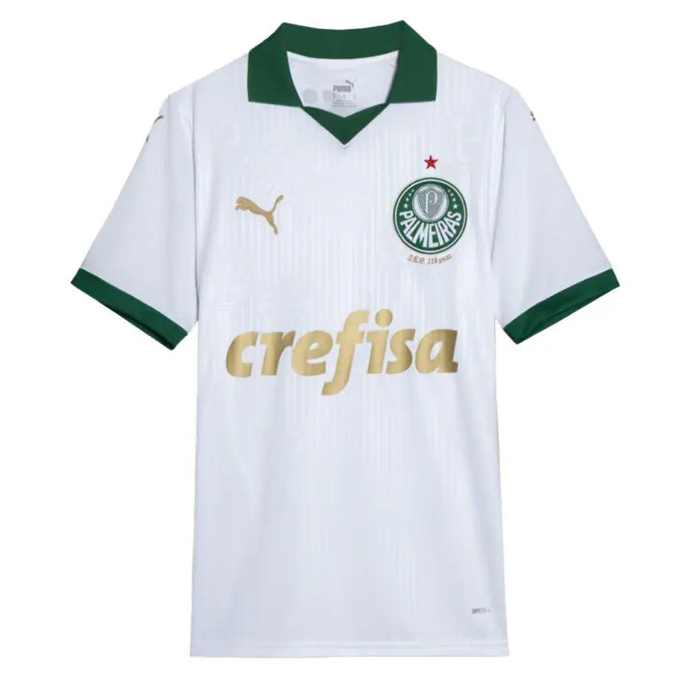 SE Palmeiras Soccer Jersey Away Shirt Full Sponsor 2024-25