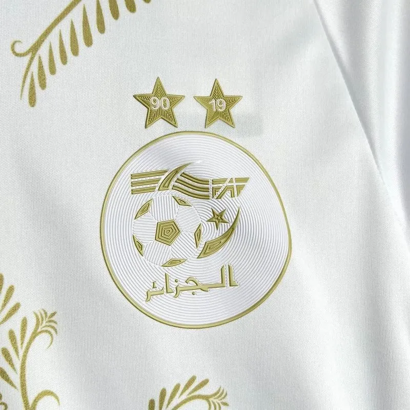 24-25 Algeria White Soccer Jersey Special Edition