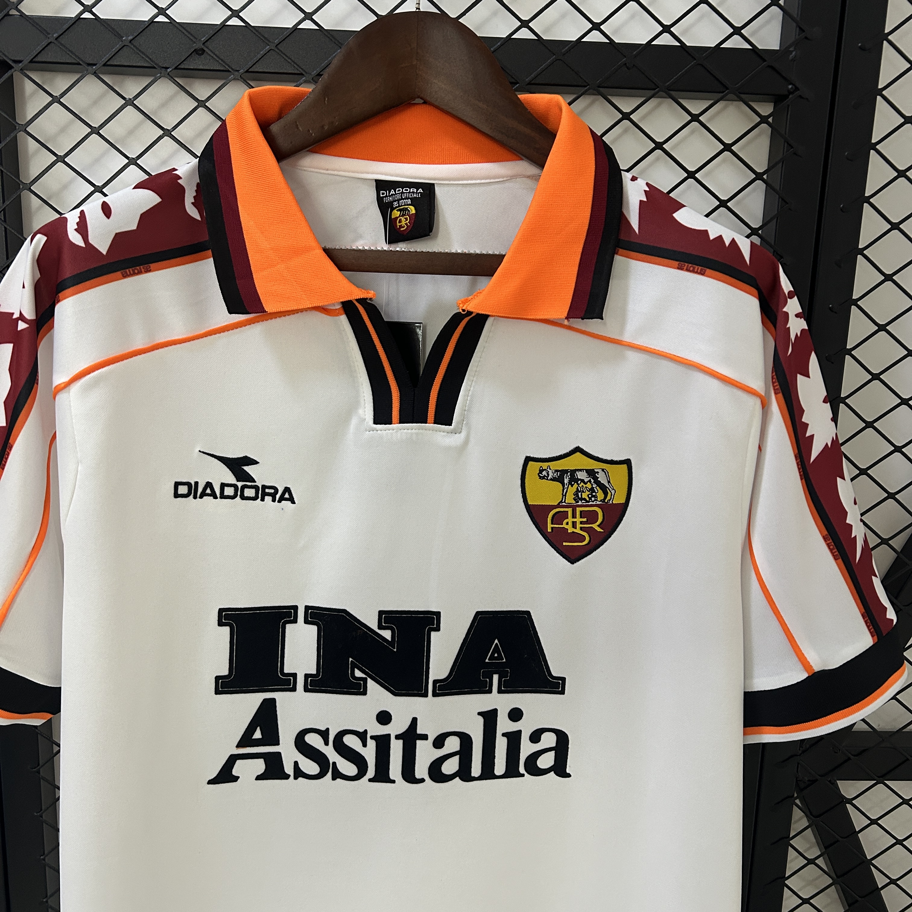 AS Roma Home Retro Jersey 1998/99