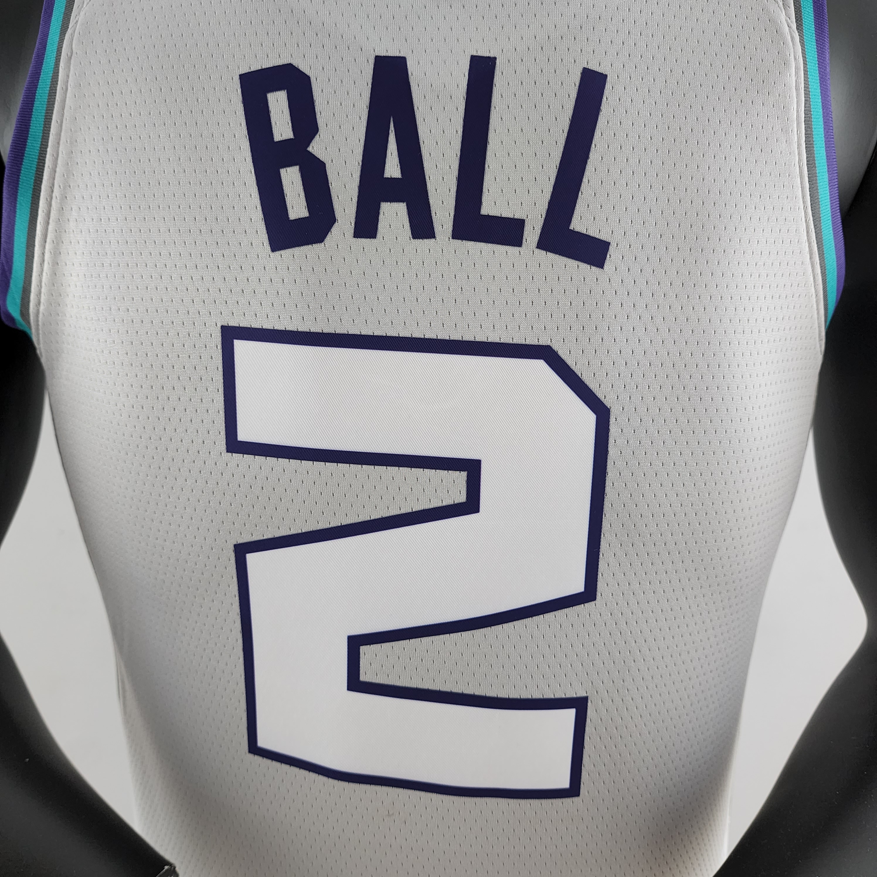 LaMelo Ball Charlotte Hornets Swingman Jersey Grey 2019