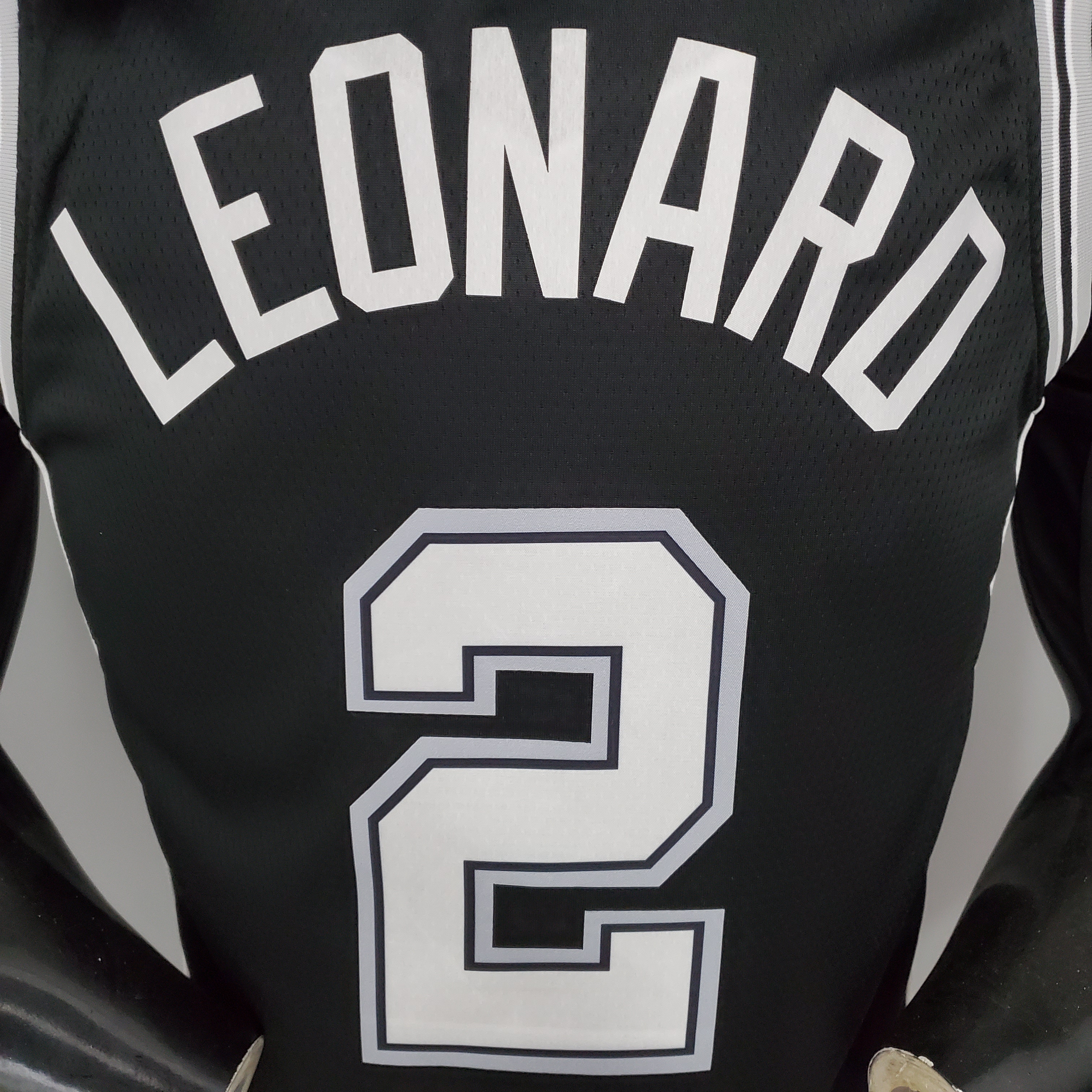 Kawhi Leonard San Antonio Spurs Swingman Jersey Black