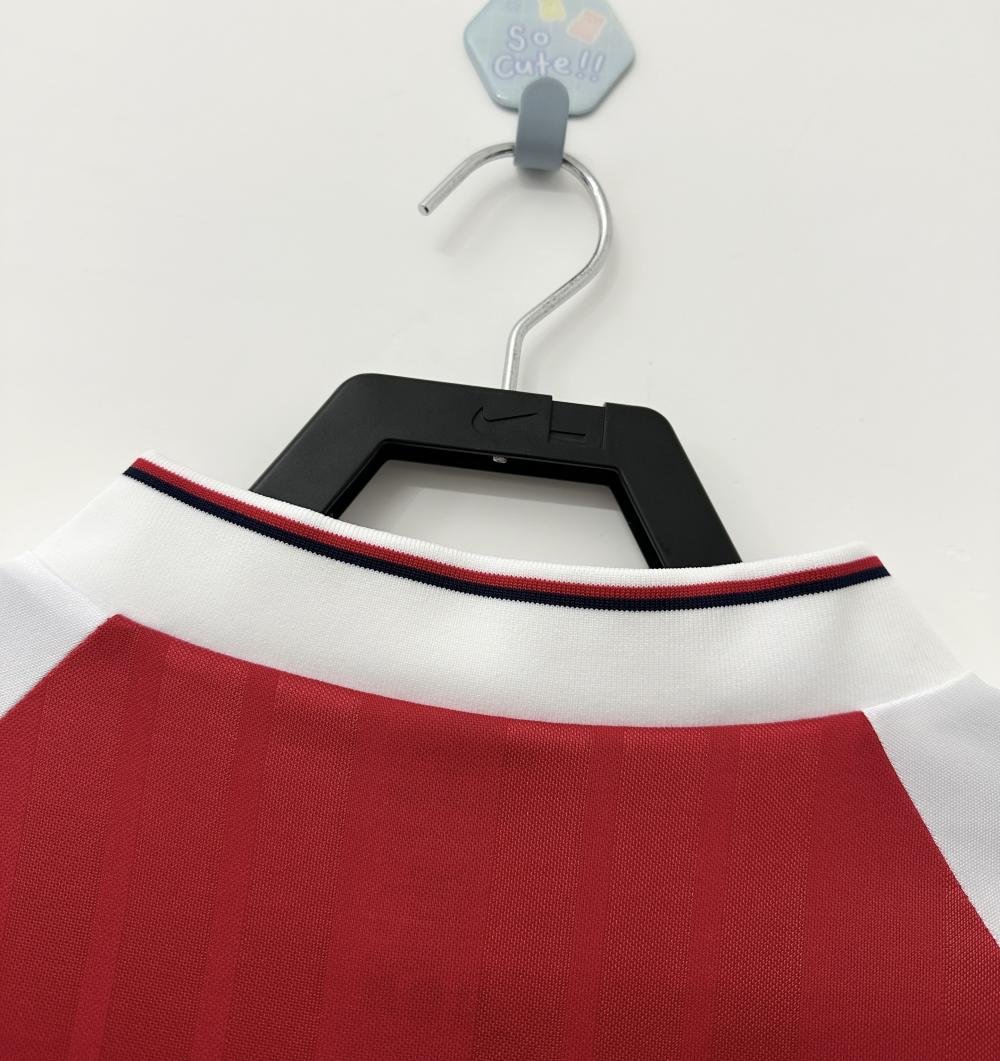 Arsenal Retro Long Sleeve Home Football Shirt 1992/1993