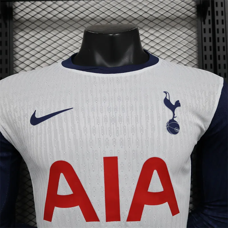 24-25 Tottenham Hotspur Home Long Sleeve Player Version