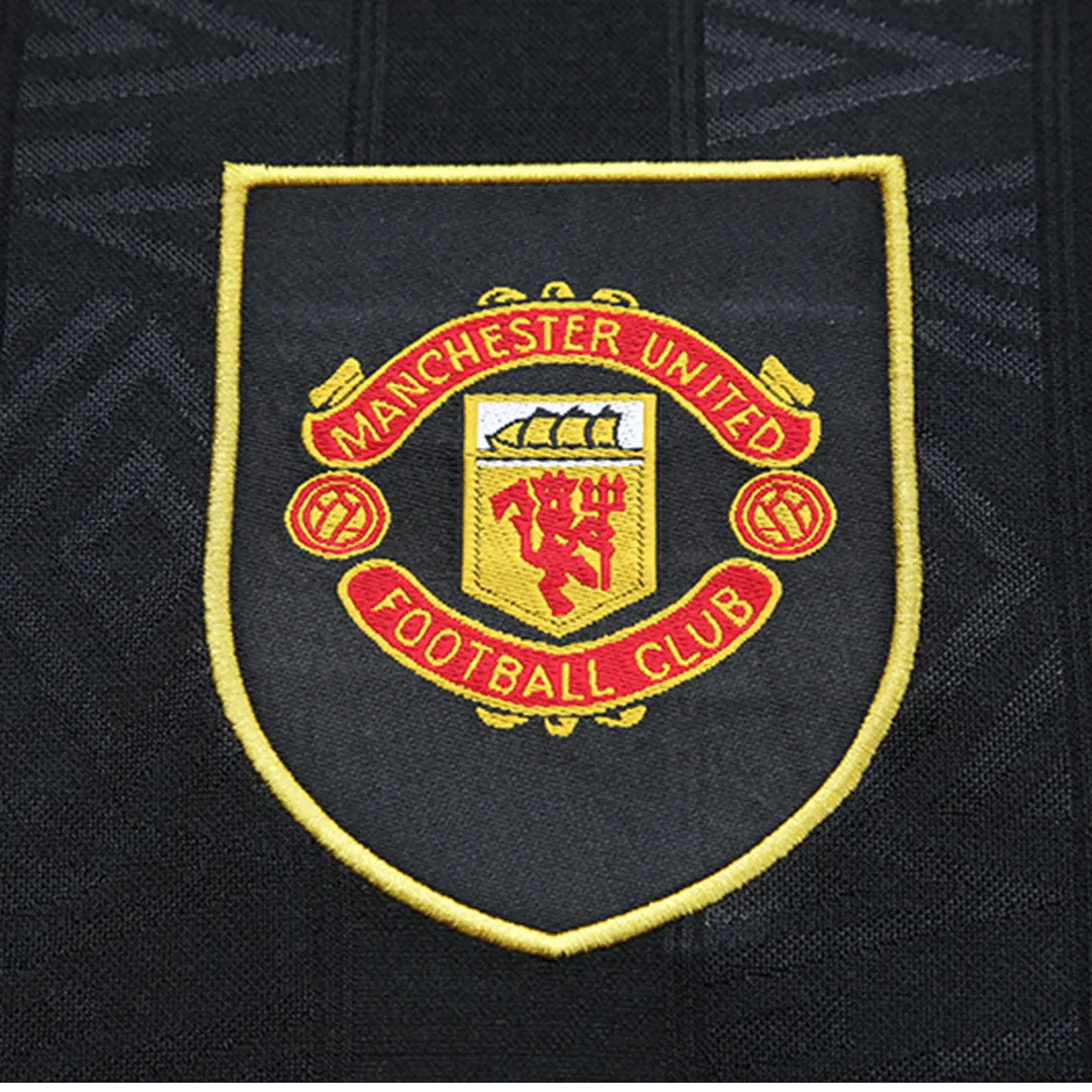 1993/95 Manchester United Retro Long Sleeve Away Jersey