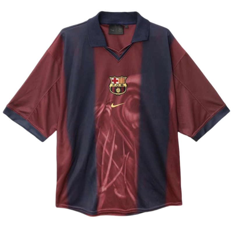 Barcelona X Travis Scott Home Shirt fan version Soccer Jersey 25-26 Non-Customize (Custom numbers are not supported)