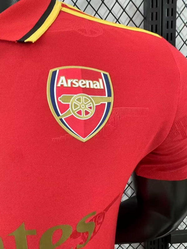 2025/26 Arsenal  Home Red New Special Player Edition Football Shirt