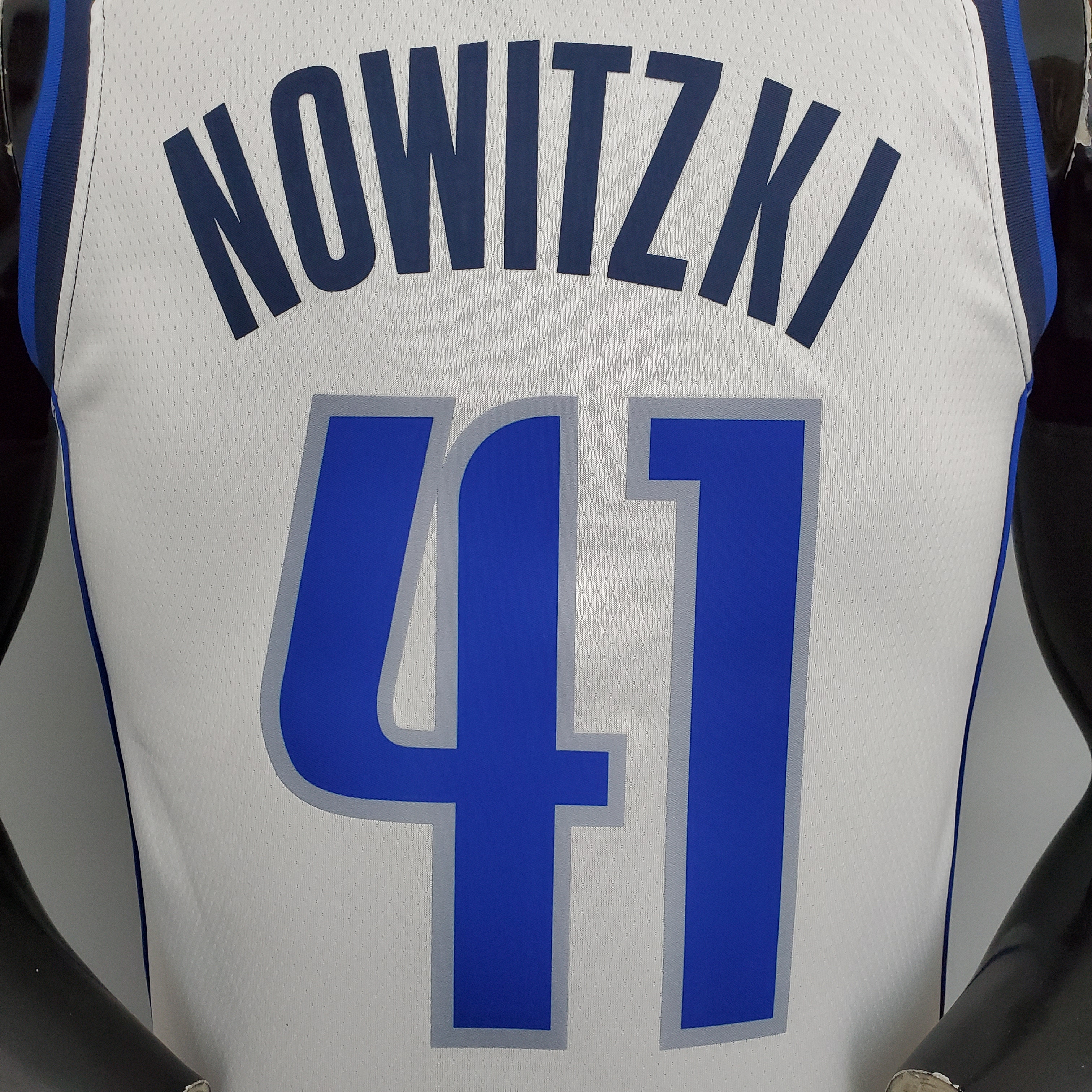 Dirk Nowitzki Dallas Mavericks 75th Anniversary Swingman Jersey White