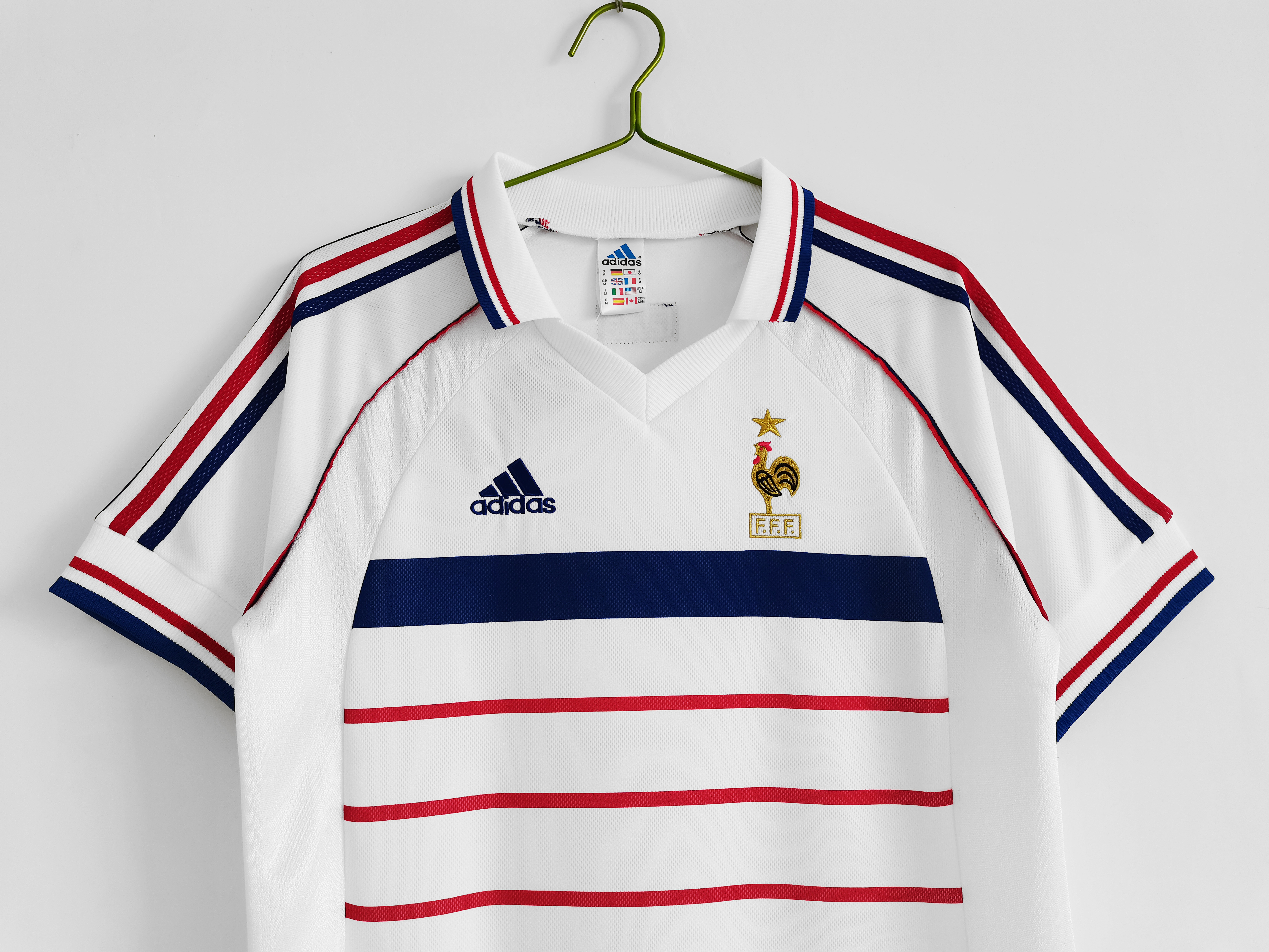 France Away Retro Jersey 1998