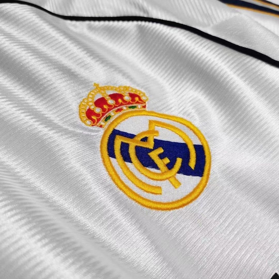 Real Madrid Retro Jersey Home Shirt 1998-00