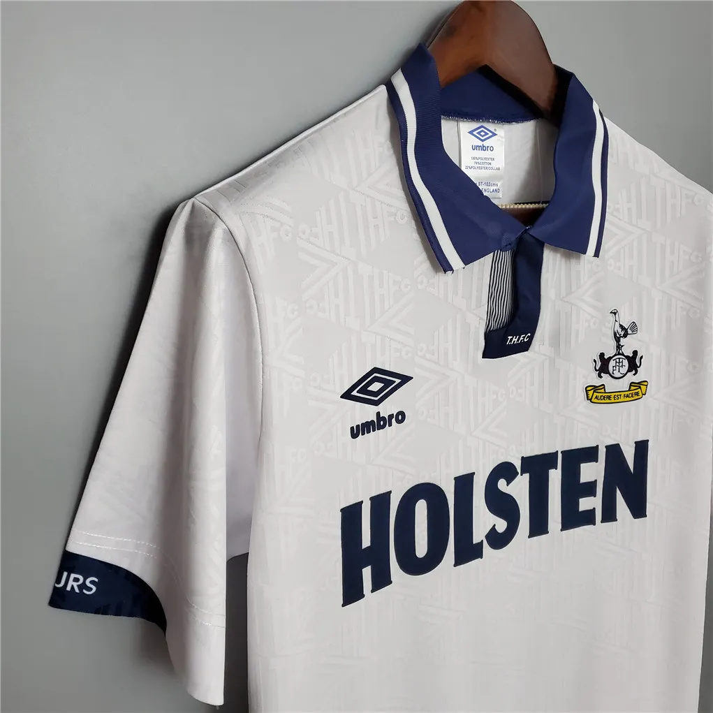 Tottenham Hotspur Retro Soccer Jersey Home Replica 1991/93