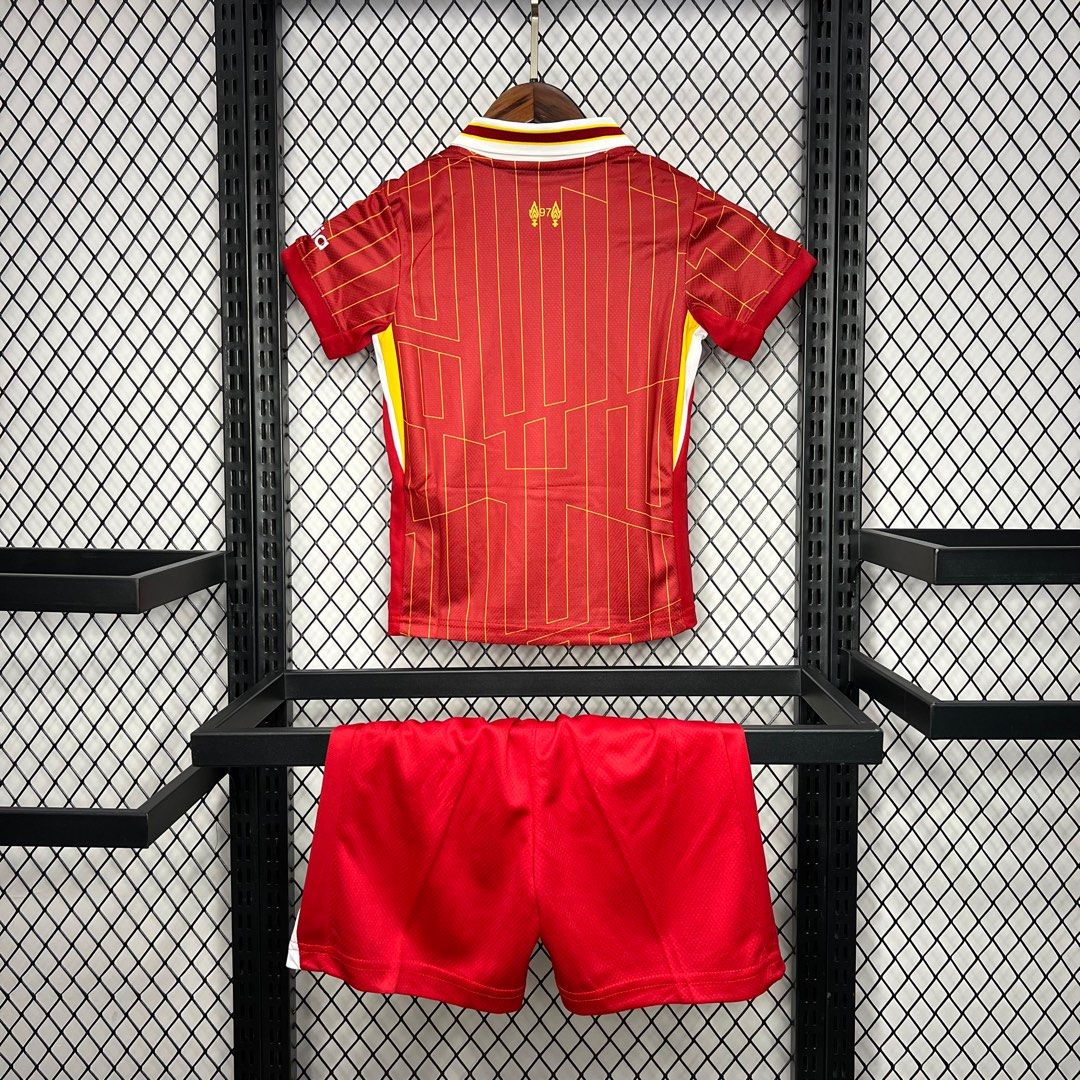 Kids Liverpool Home Jersey Kits(Jersey+Shorts) 2024/25