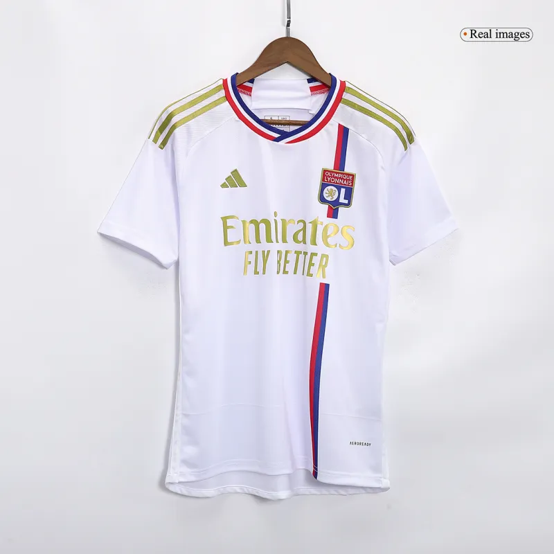 23-24 Olympique Lyonnais Home Kit Jersey+Shorts