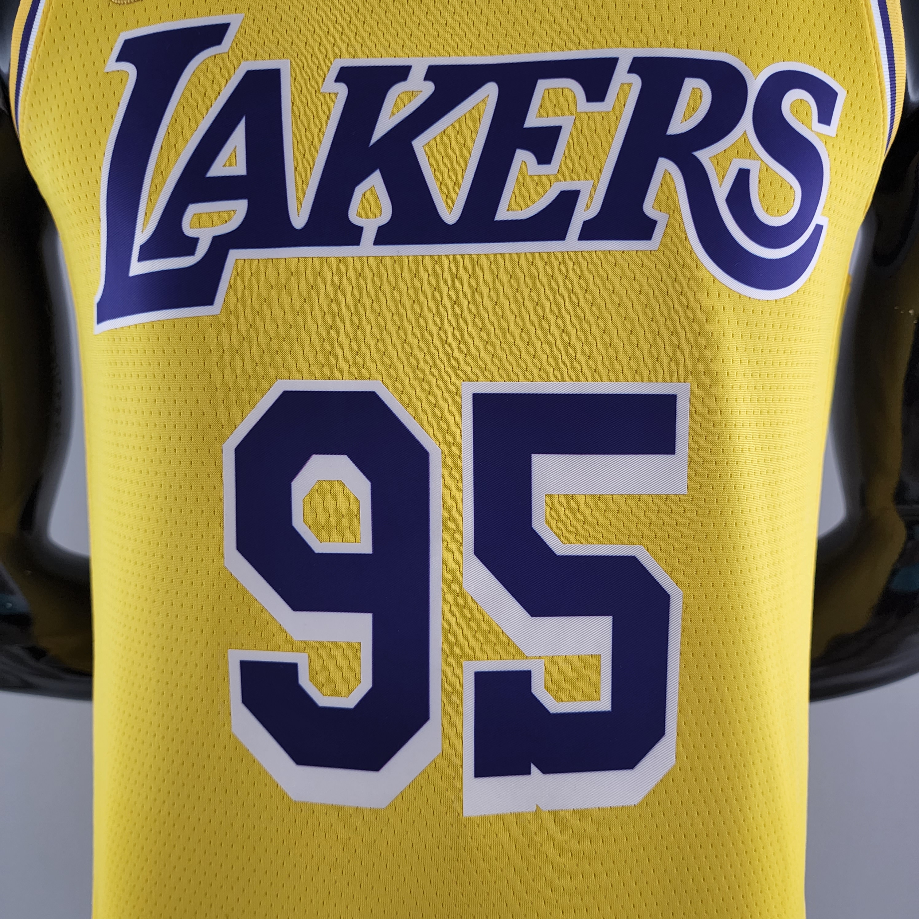 Juan Toscano-Anderson Los Angeles Lakers 75th Anniversary Swingman Jersey Yellow