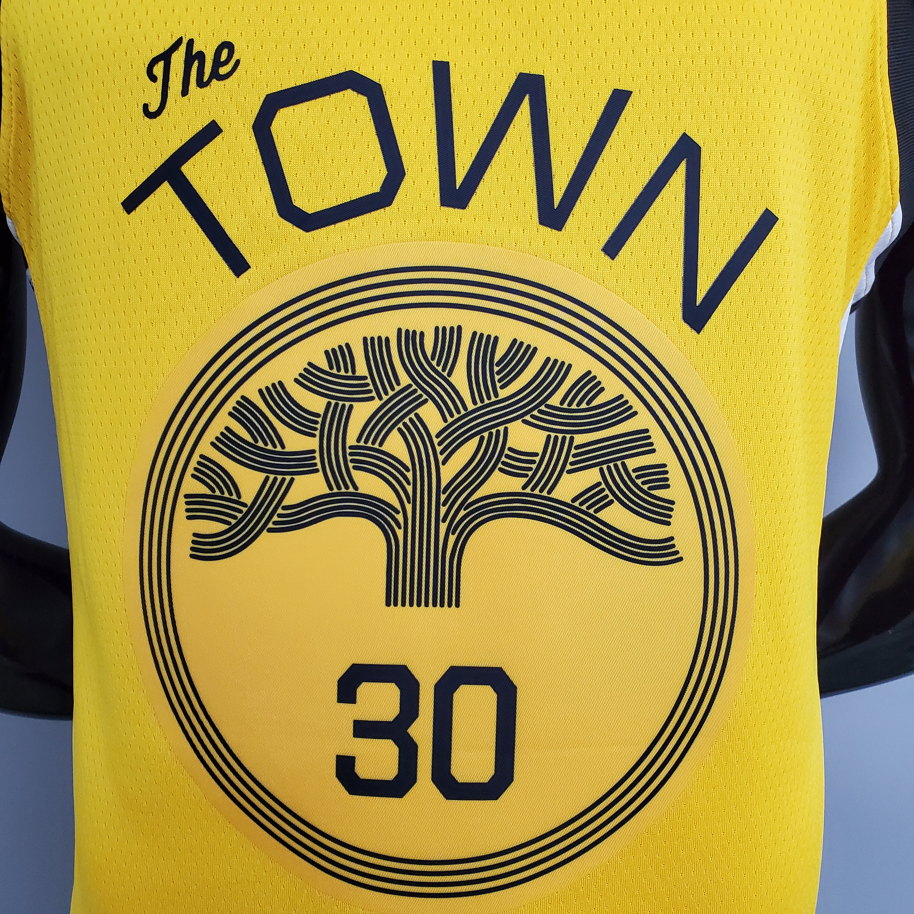 Stephen Curry Golden State Warriors Bonus Edition Swingman Jersey Yellow