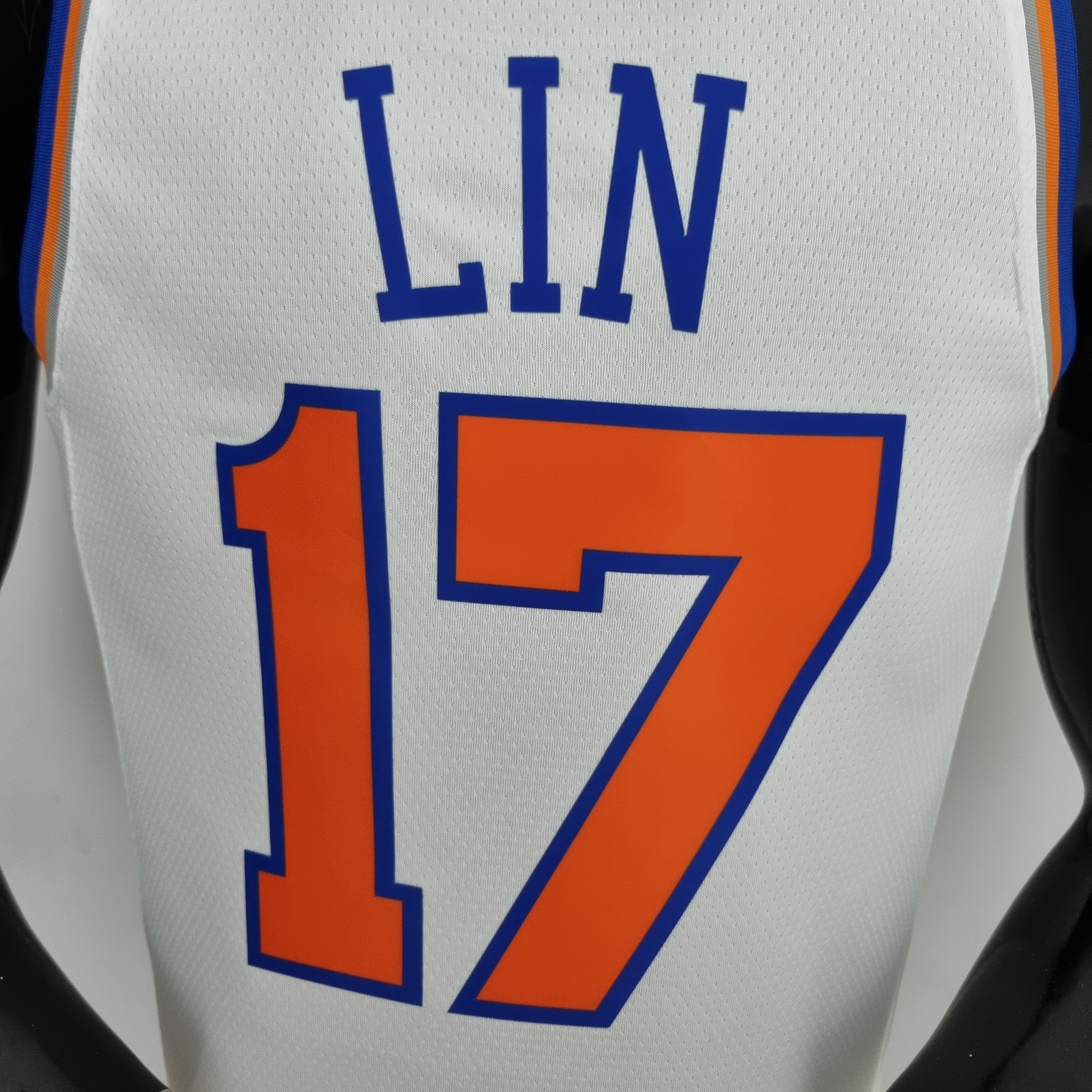 Jeremy Lin New York Knicks 75th Anniversary Swingman Jersey White
