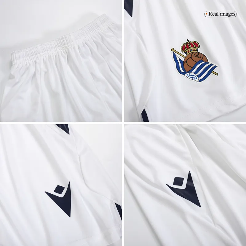 Kids Real Sociedad 2023/24 Home Kit Jersey+Shorts