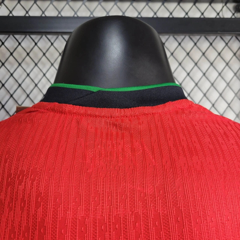 Portugal 2024 Euro Home Player Version Man Jersey